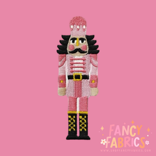 Pink Nutcracker | Iron On Patch