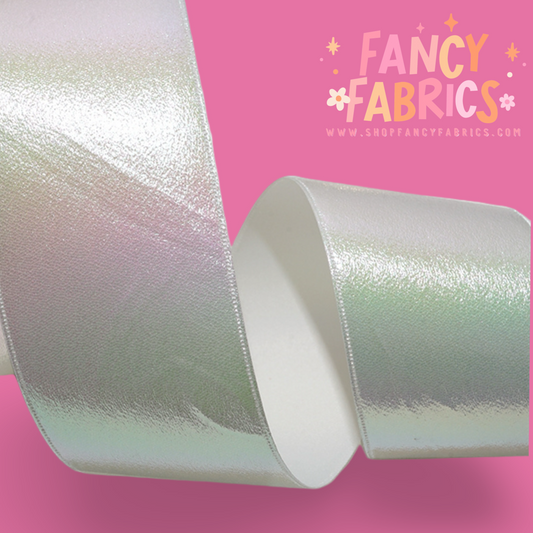 Pearl | 3" Single Sided | Holographic Ribbon | Ready To Ship