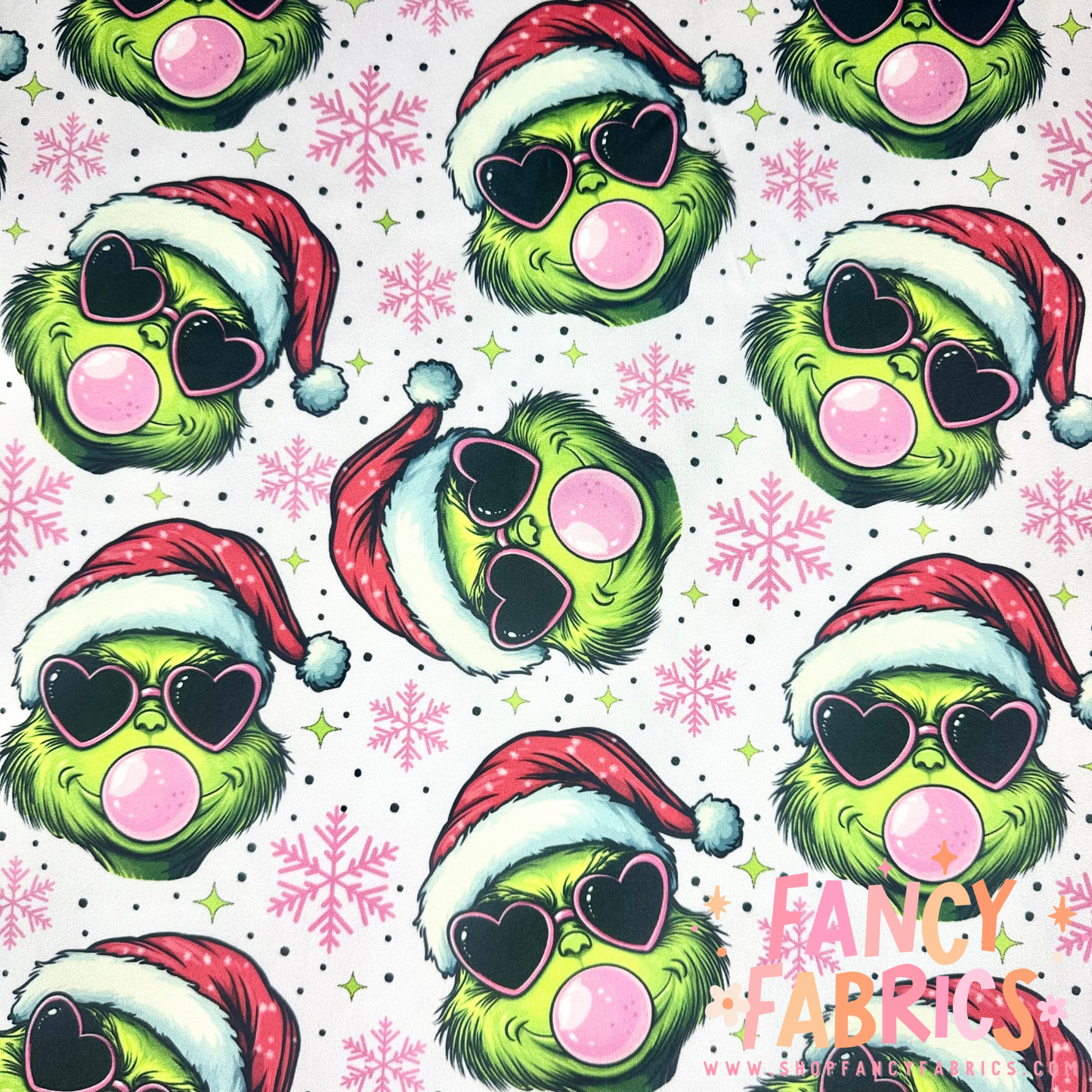 Bubblegum Grinch | 8x8 Scaling | DBP | Ready To Ship