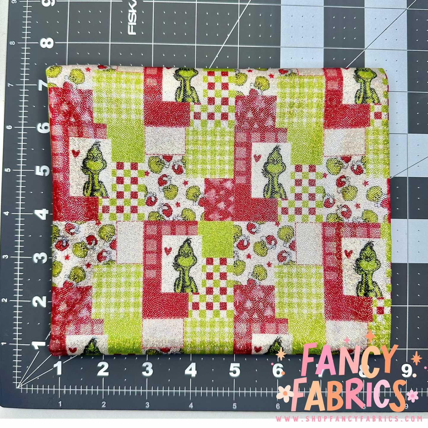 Green Guy Patchwork | 4x4 Scaling | Printed Holographic | Ready To Ship