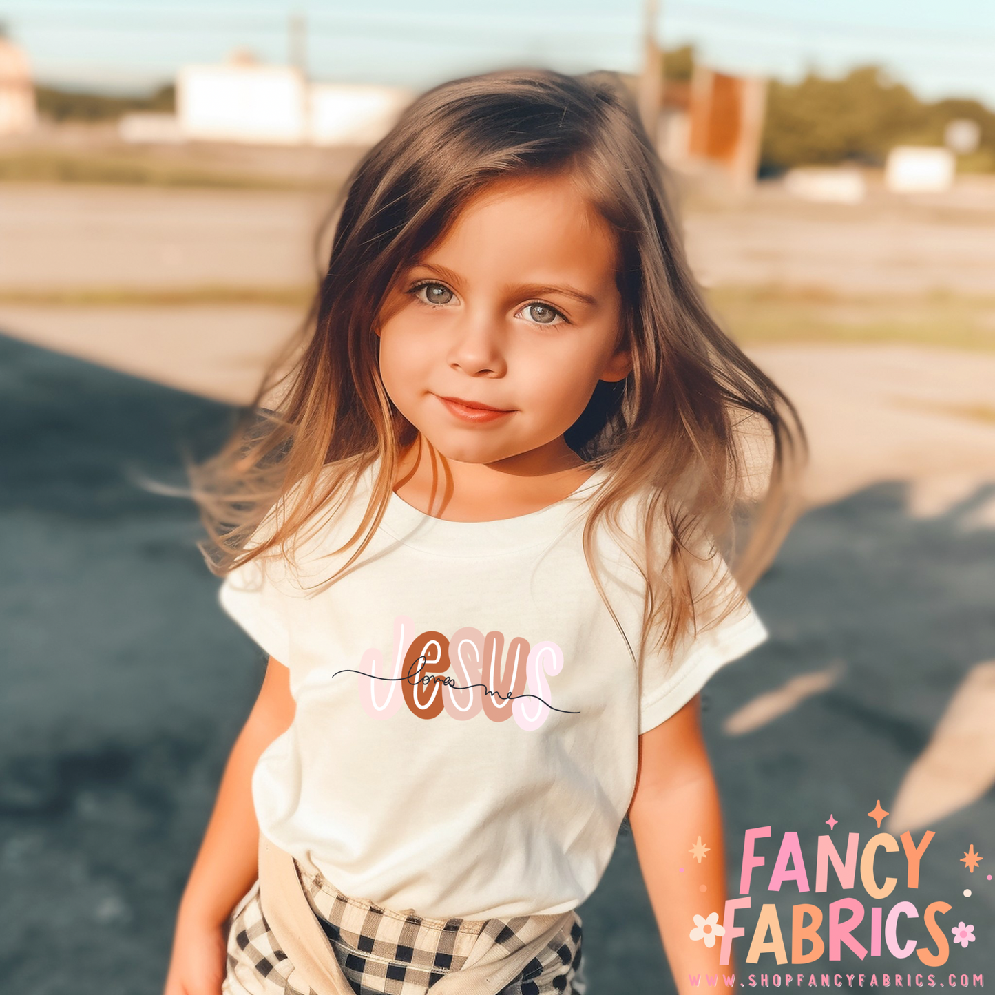 Jesus Loves Me | Toddler Size | DTF Transfer