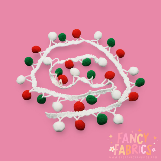 Jolly Poms | Pom Pom Trim | Ready To Ship