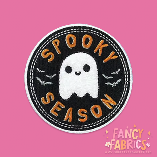 Spooky Season (Ghost) | Iron On Patch