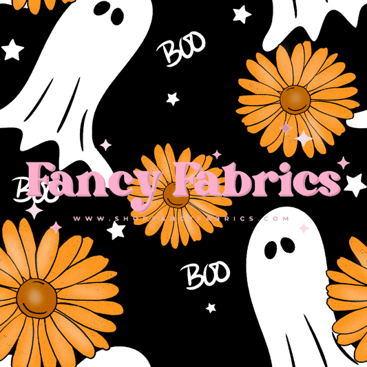 Floral Boo Ghosts | PREORDER | By The Yard