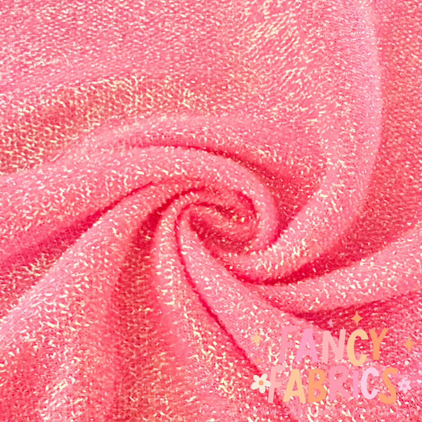 Hot Pink | Tinsel Fabric | Ready To Ship