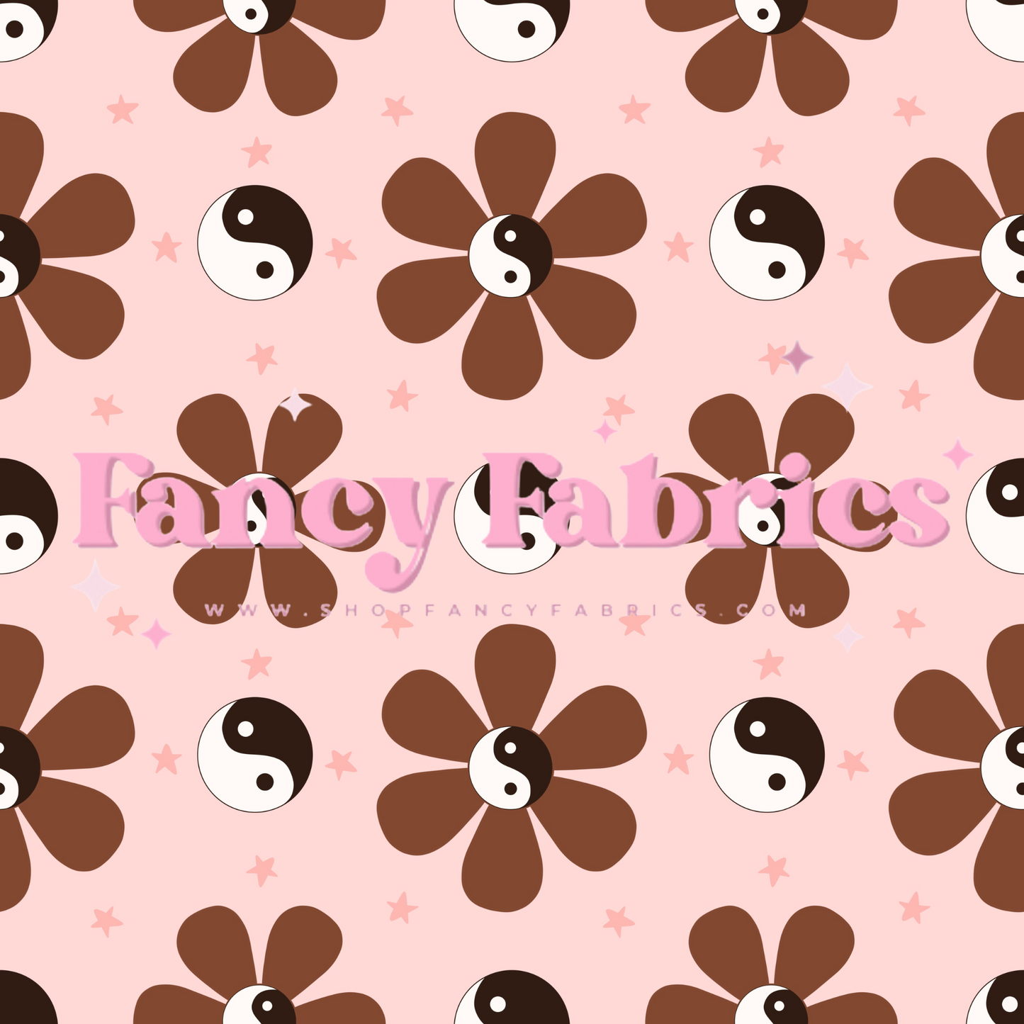 Retro Yin Yang | PREORDER | By The Yard