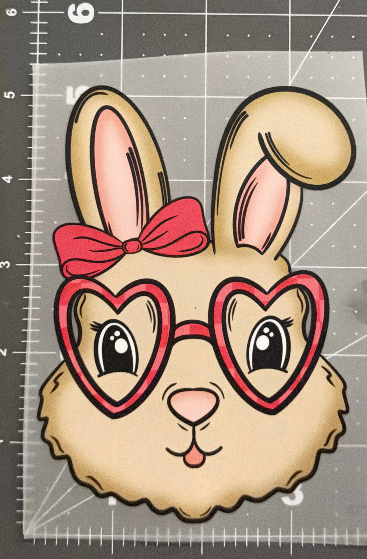 Girl Bunny | Toddler Size | DTF Transfer