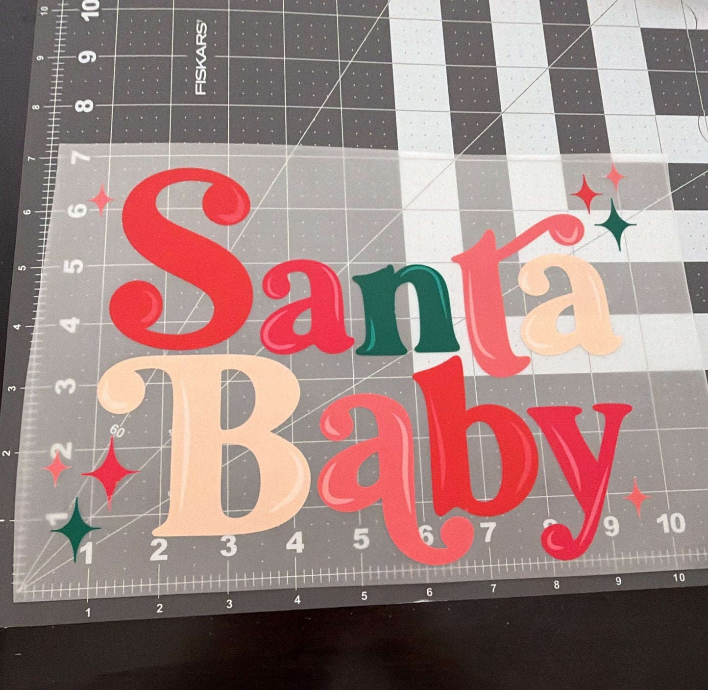 Santa Baby (Sparkles) | Adult Size | DTF Transfer | Ready To Ship