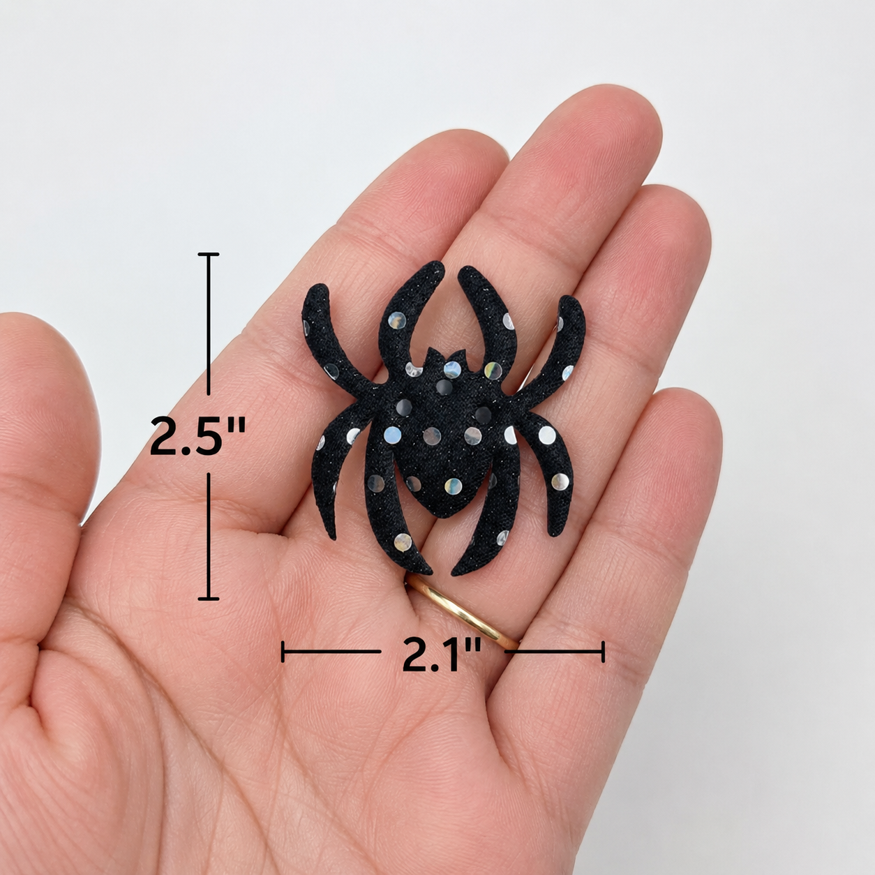 Sequin Spider | Bow Accessories | Ready To Ship