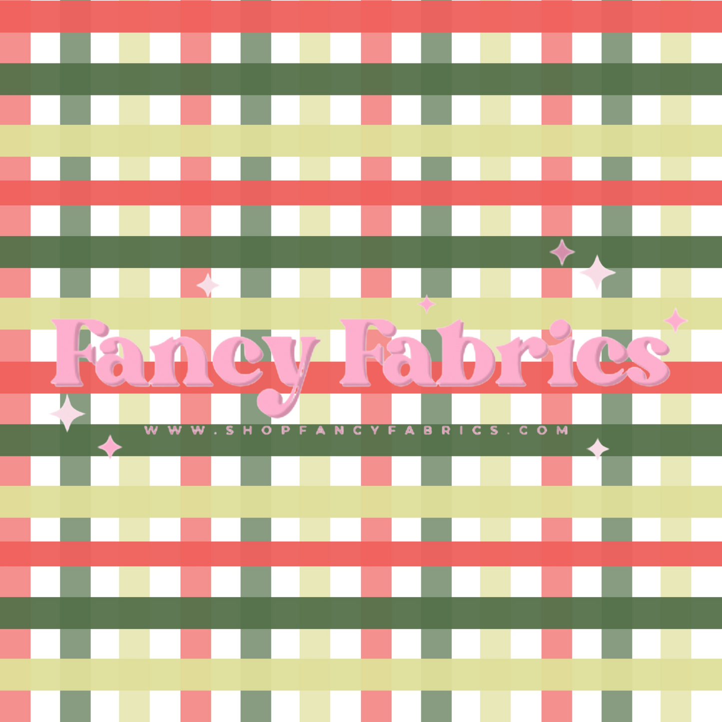 Watermelon Patch Plaid | PREORDER | By The Yard