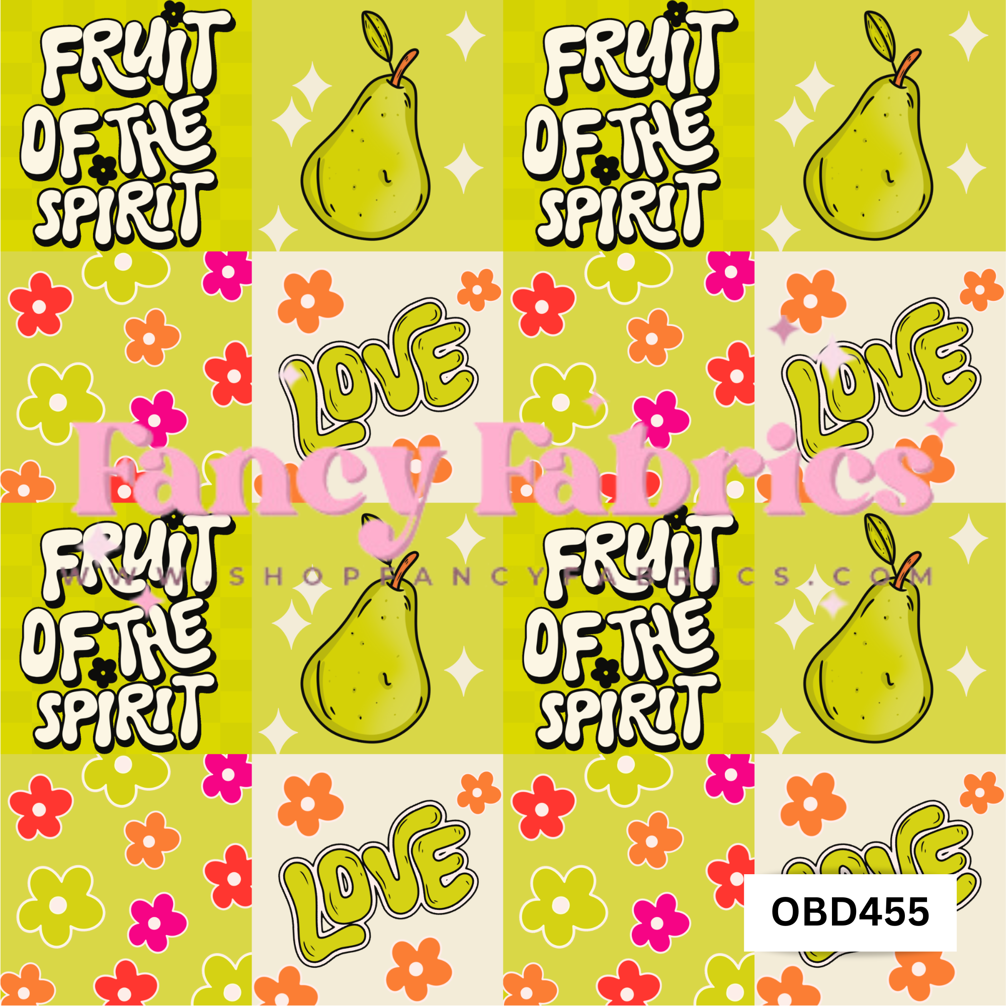 OBD455 | PREORDER | Fabric By The Yard