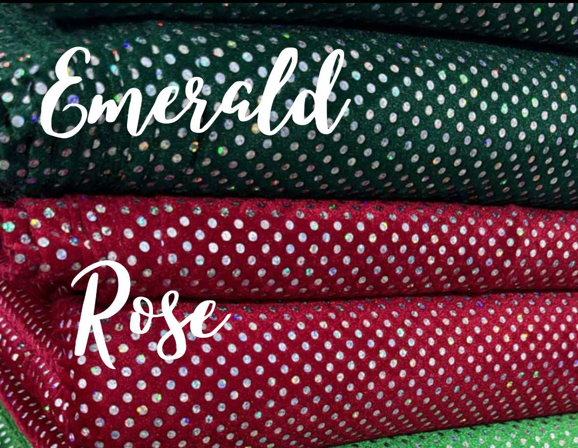 Emerald | Holo Velvet | Ready To Ship