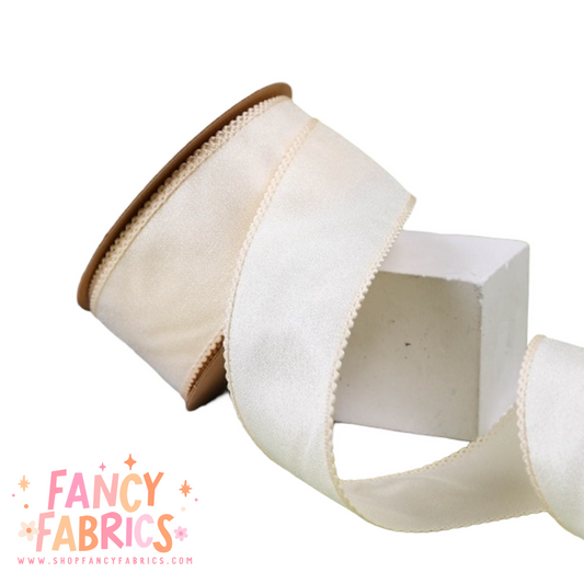 Ivory | 1.5" | Layering Ribbon | Ready To Ship