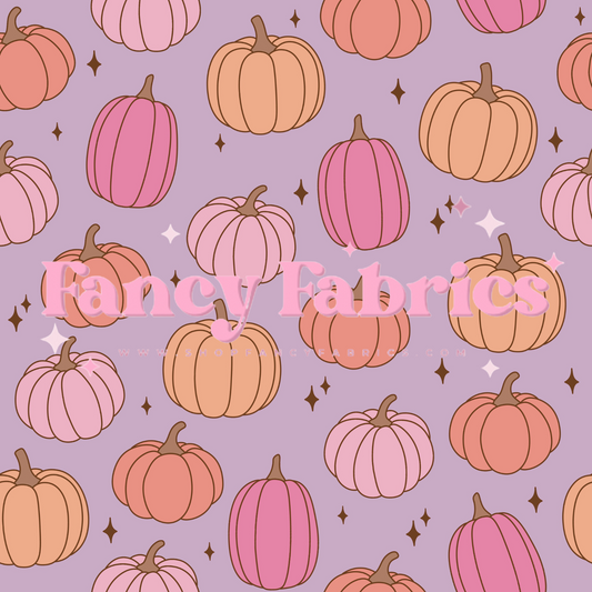 Lauren Liza Designs | Pink Pumpkins | PREORDER | By The Yard