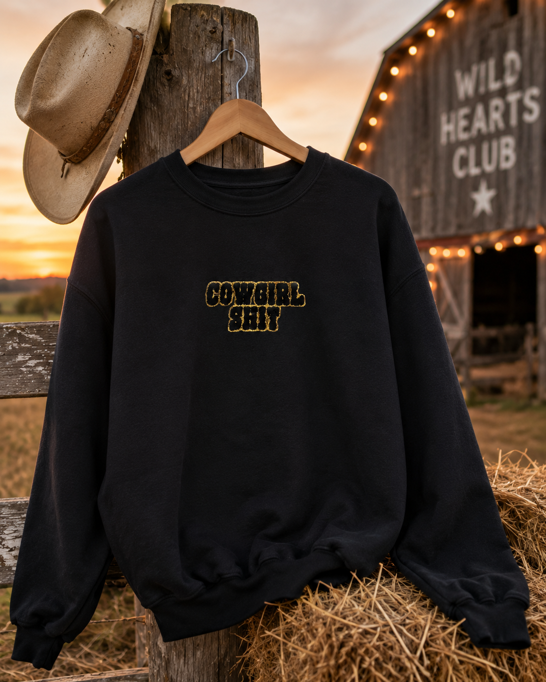Cowgirl Shit | Iron On Patch