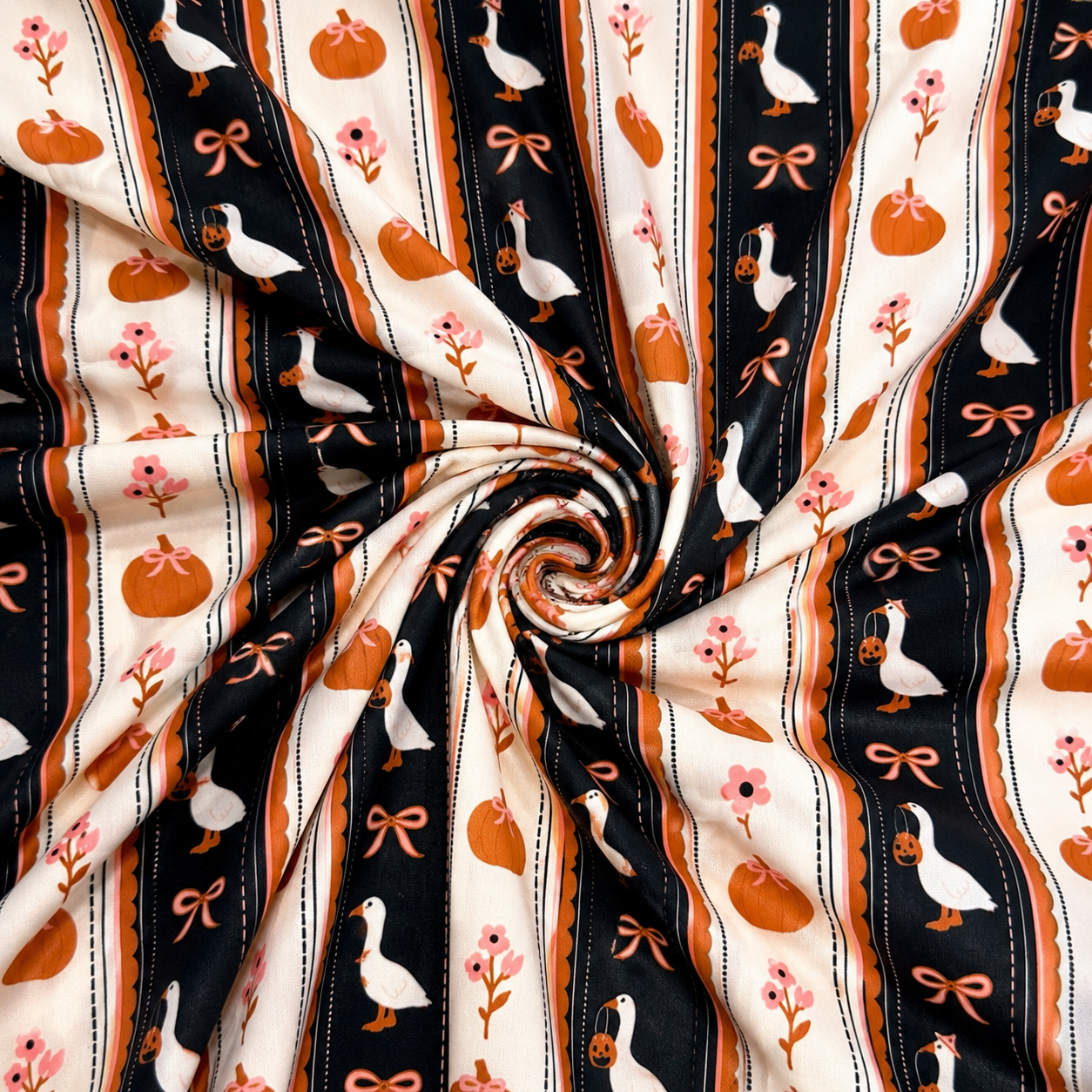 Spooky Geese Stripes | 8x8 Scaling | DBP | Ready To Ship