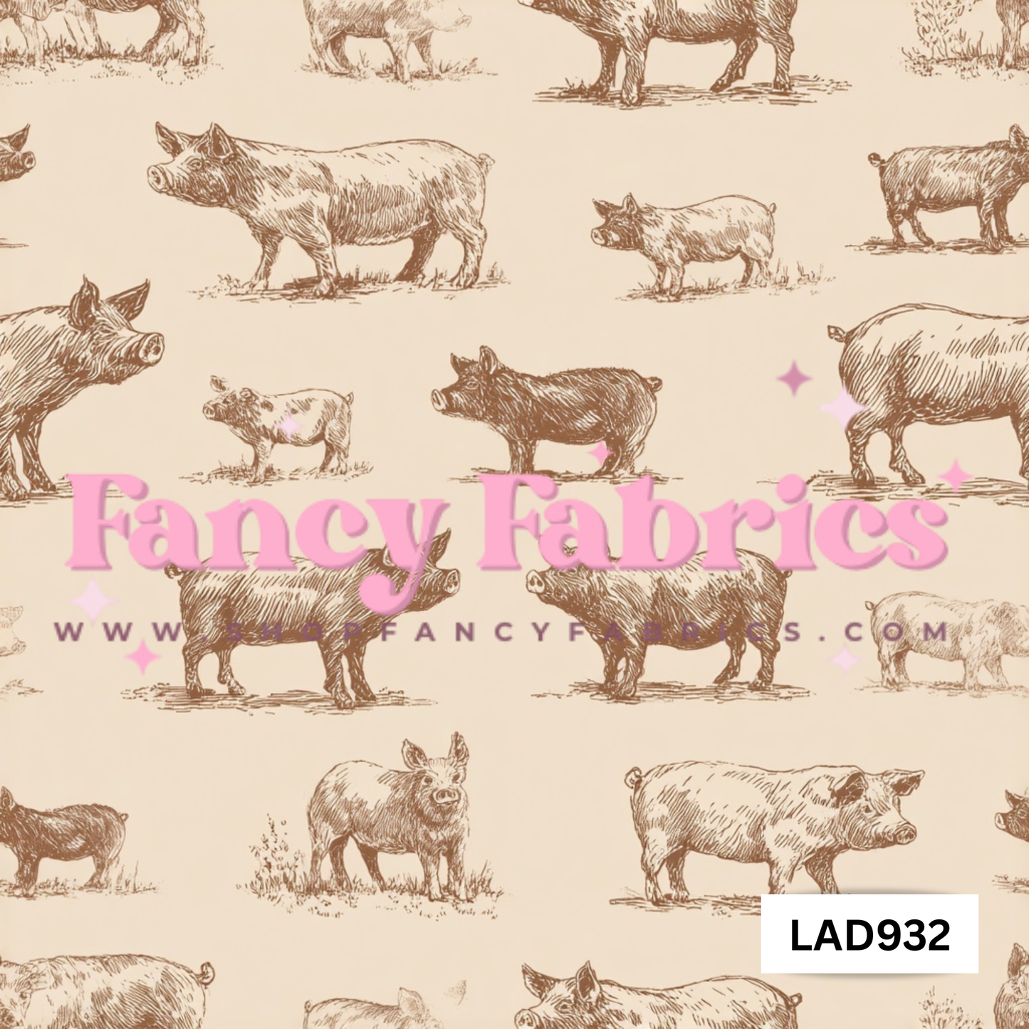 LAD932 | PREORDER | Fabric By The Yard