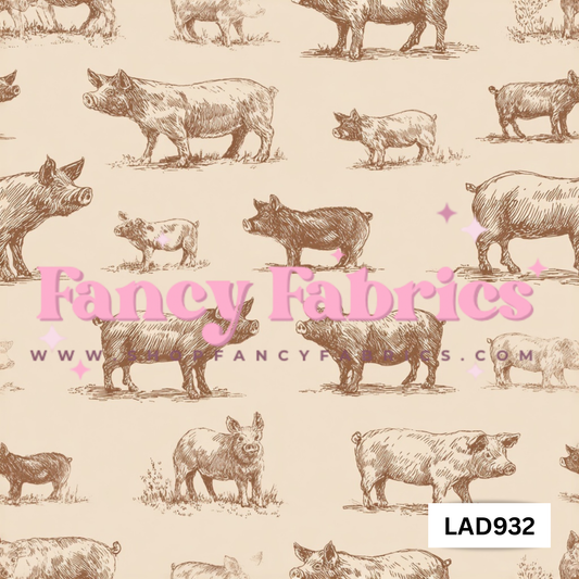 LAD932 | PREORDER | Fabric By The Yard