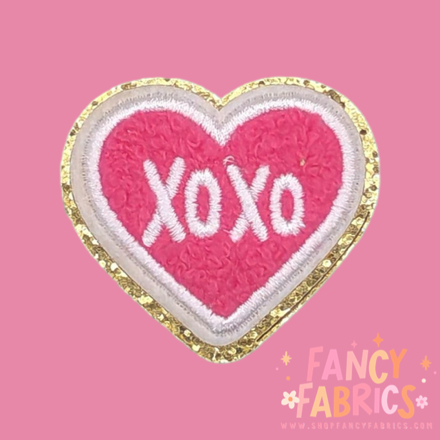 Xoxo Heart | Iron On Patch