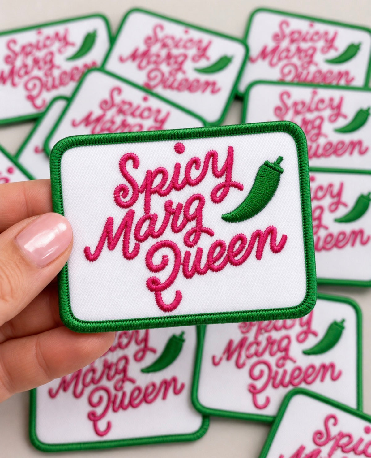 Spicy Marg Queen | Iron On Patch