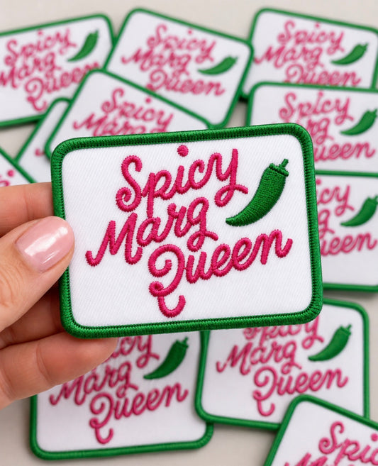 Spicy Marg Queen | Iron On Patch