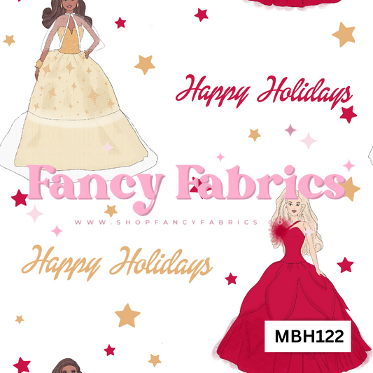 Holiday Dolls MBH122 | PREORDER | By The Yard