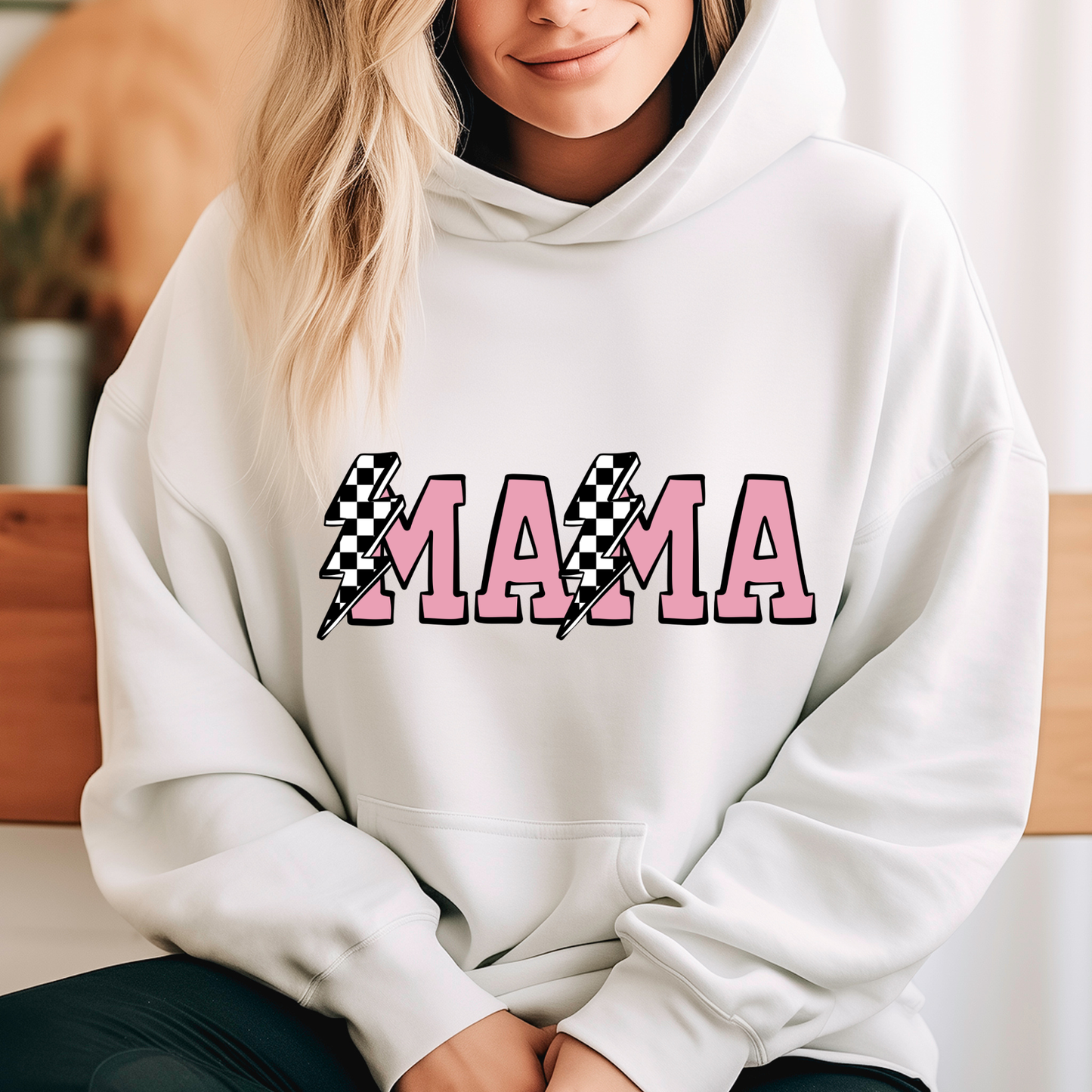 Mama Bolts (Pink) | Adult Size | DTF Transfer | Ready To Ship