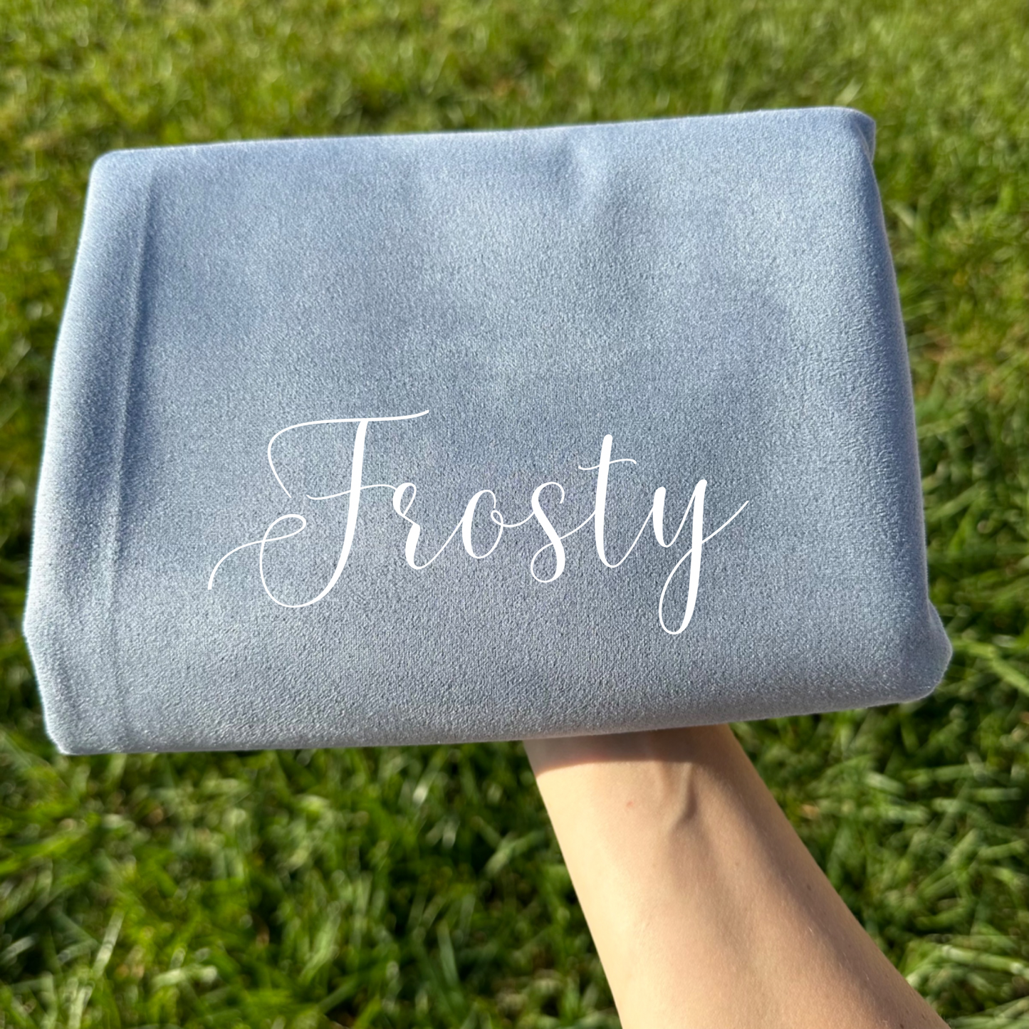 Frosty | Stretch Suede