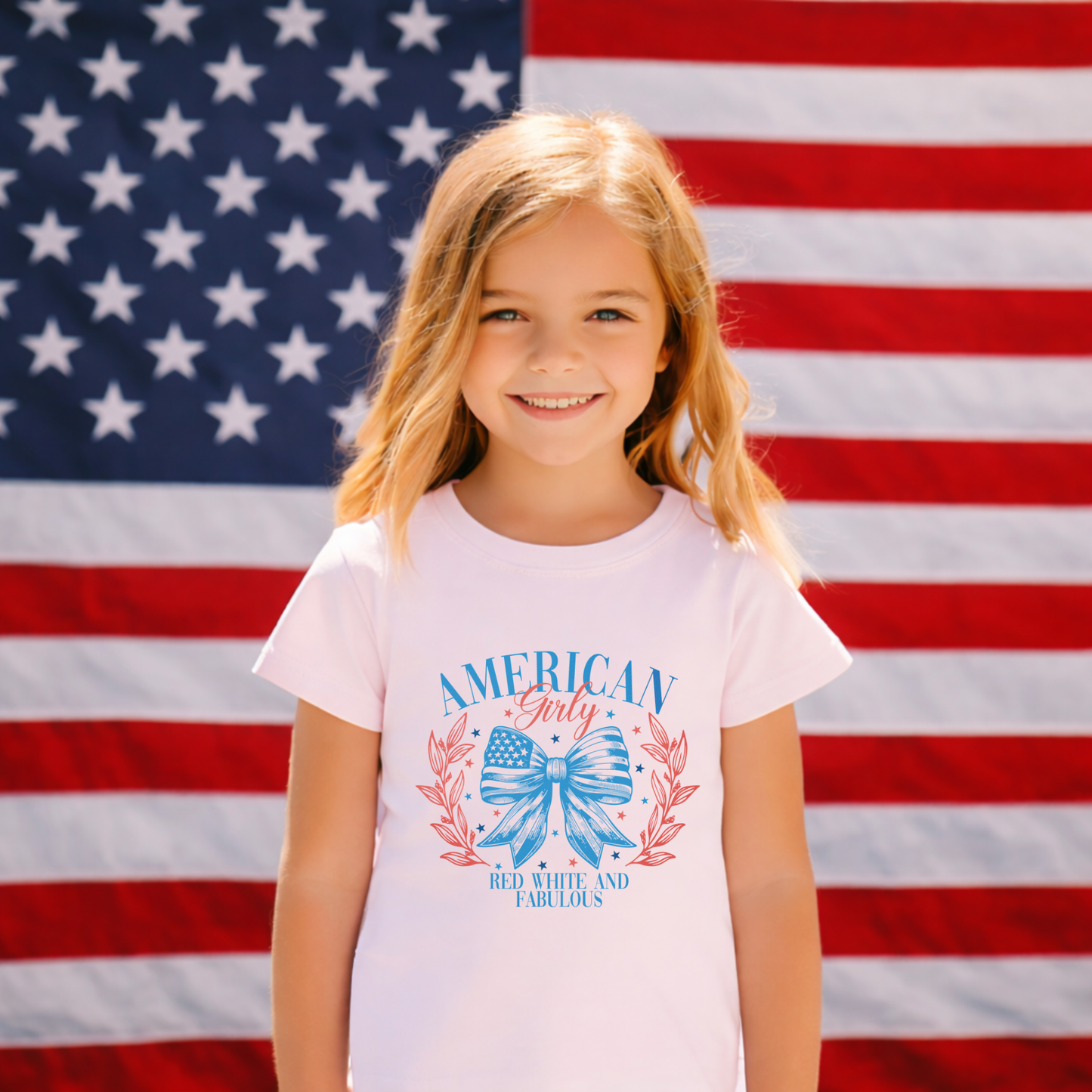American Girly | Child Size | DTF Transfer