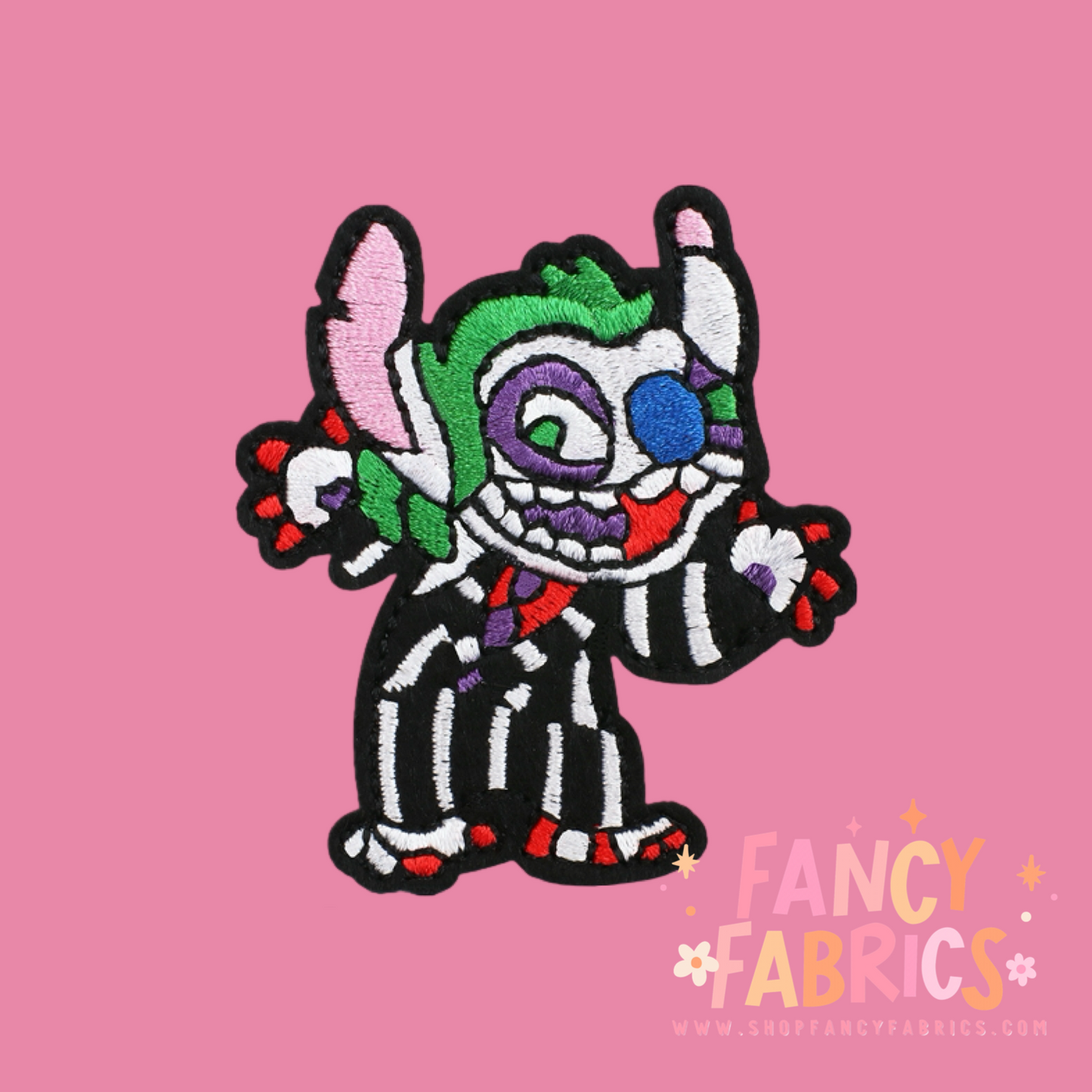 Stitch Beetlejuice | Iron On Patch