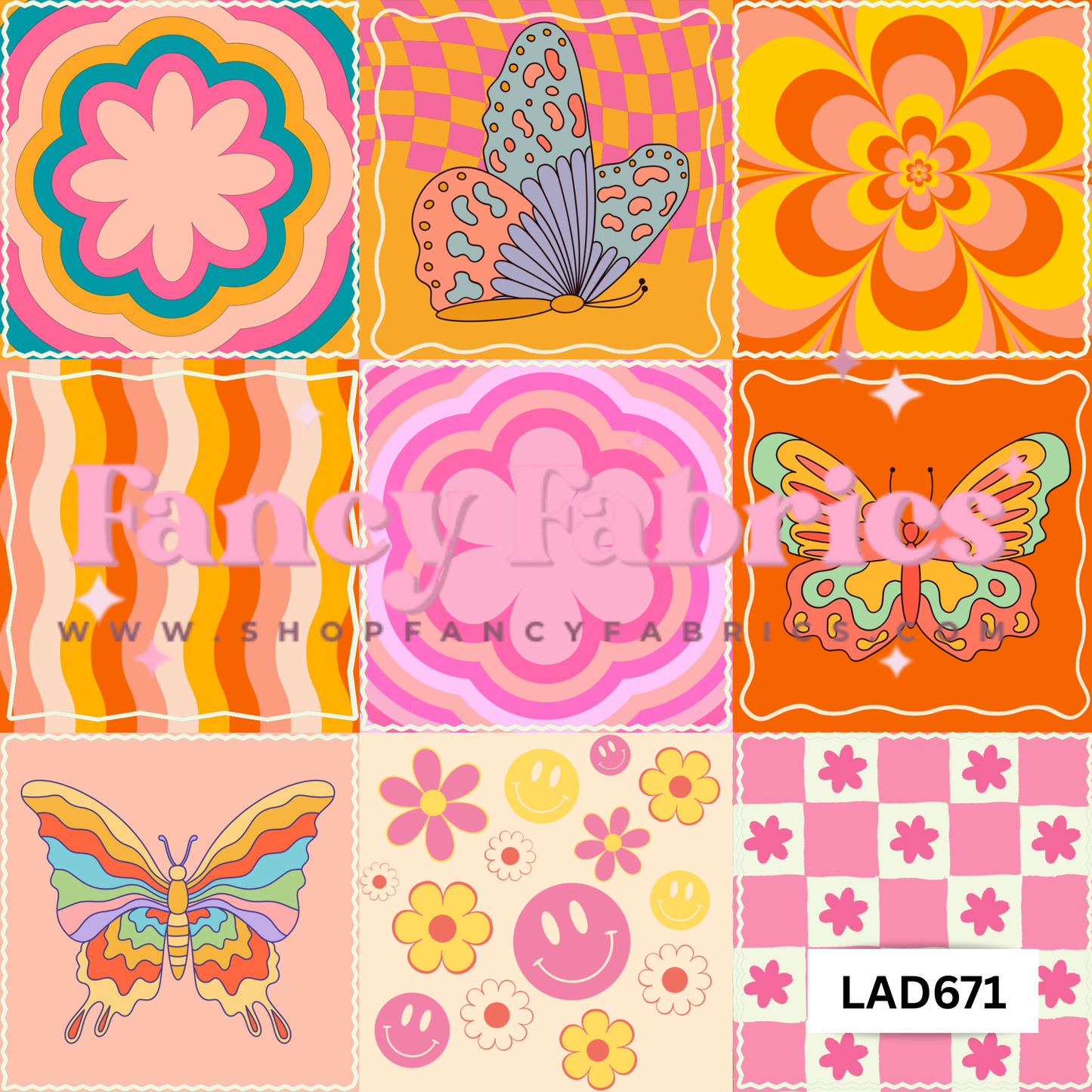LAD671 | PREORDER | Fabric By The Yard
