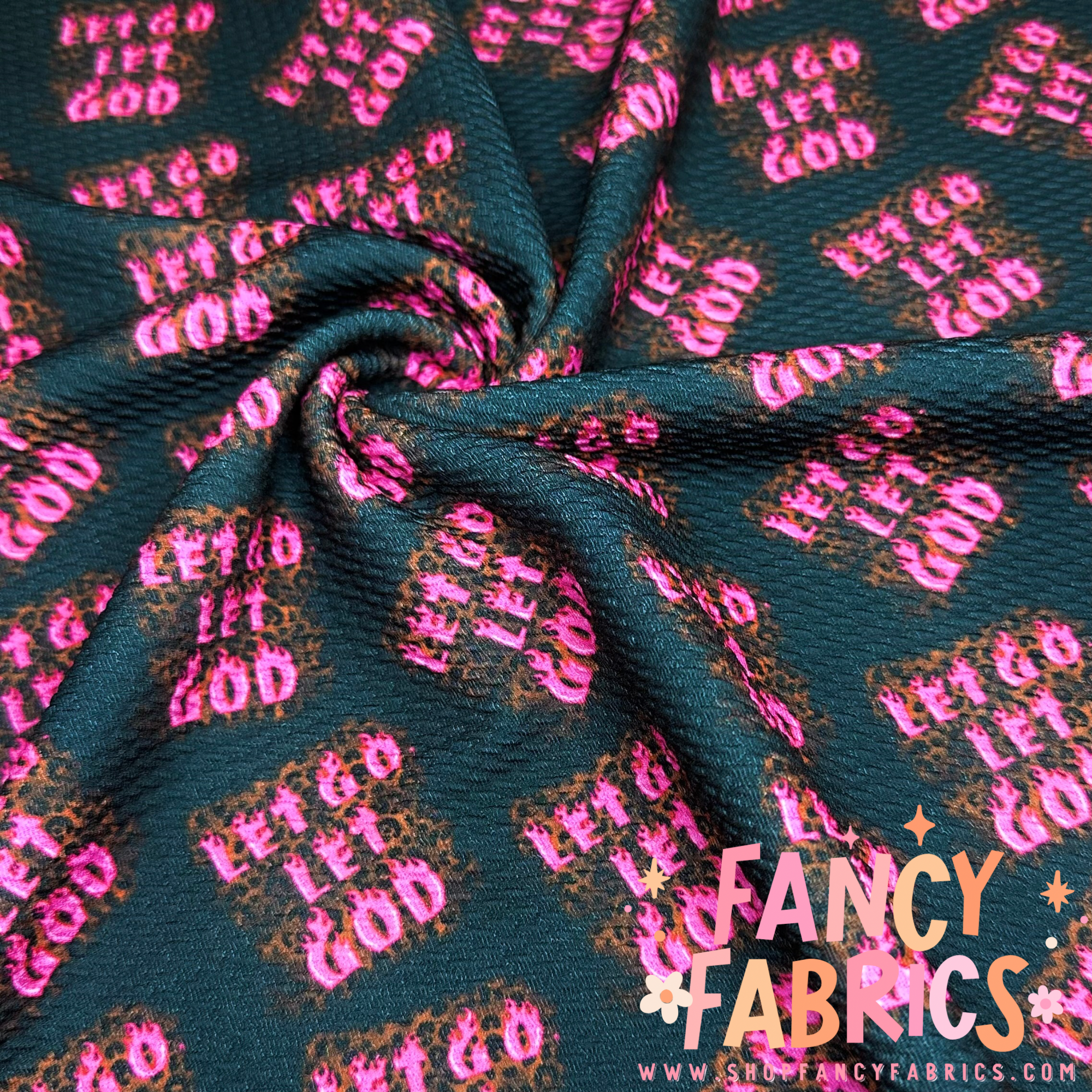 Let Go Let God | 4x4 Scaling | Bullet | Ready To Ship