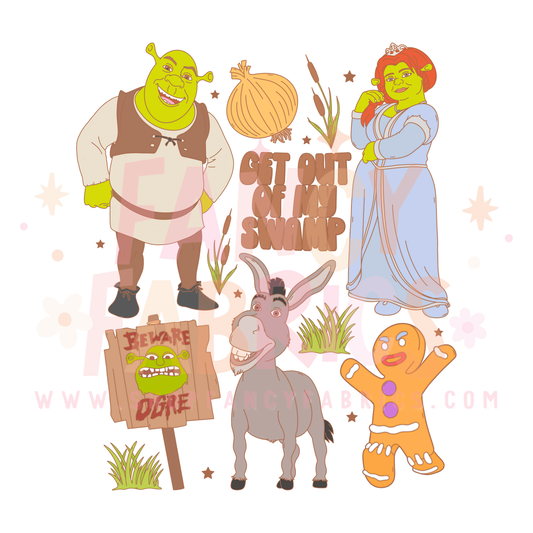 Out Of My Swamp | Child Size | DTF Transfer