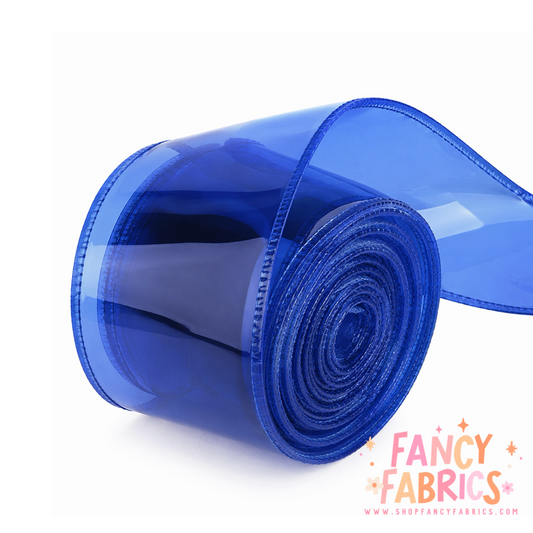 Royal Blue | 2" Jelly Ribbon | Printed Ribbon | Ready To Ship