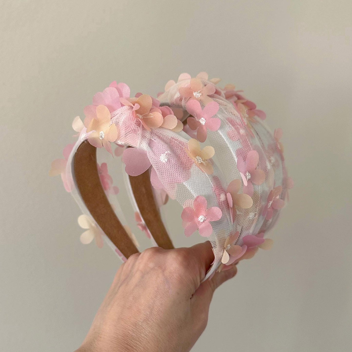 Pink + Orange Floral | 3D Mesh | Ready To Ship