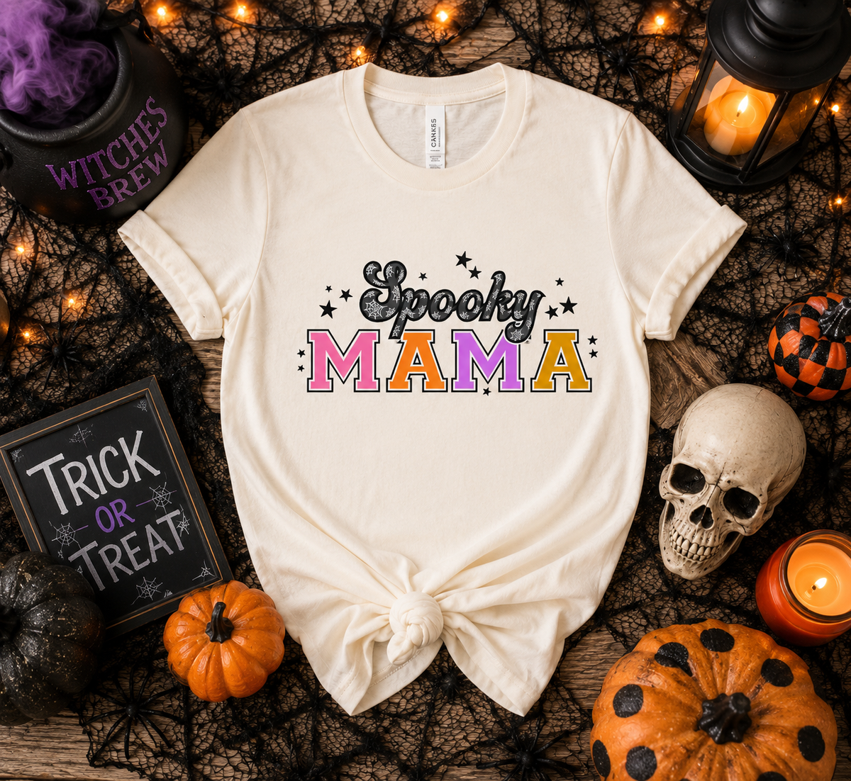 Spooky Mama | Adult Size | DTF Transfer | Ready To Ship