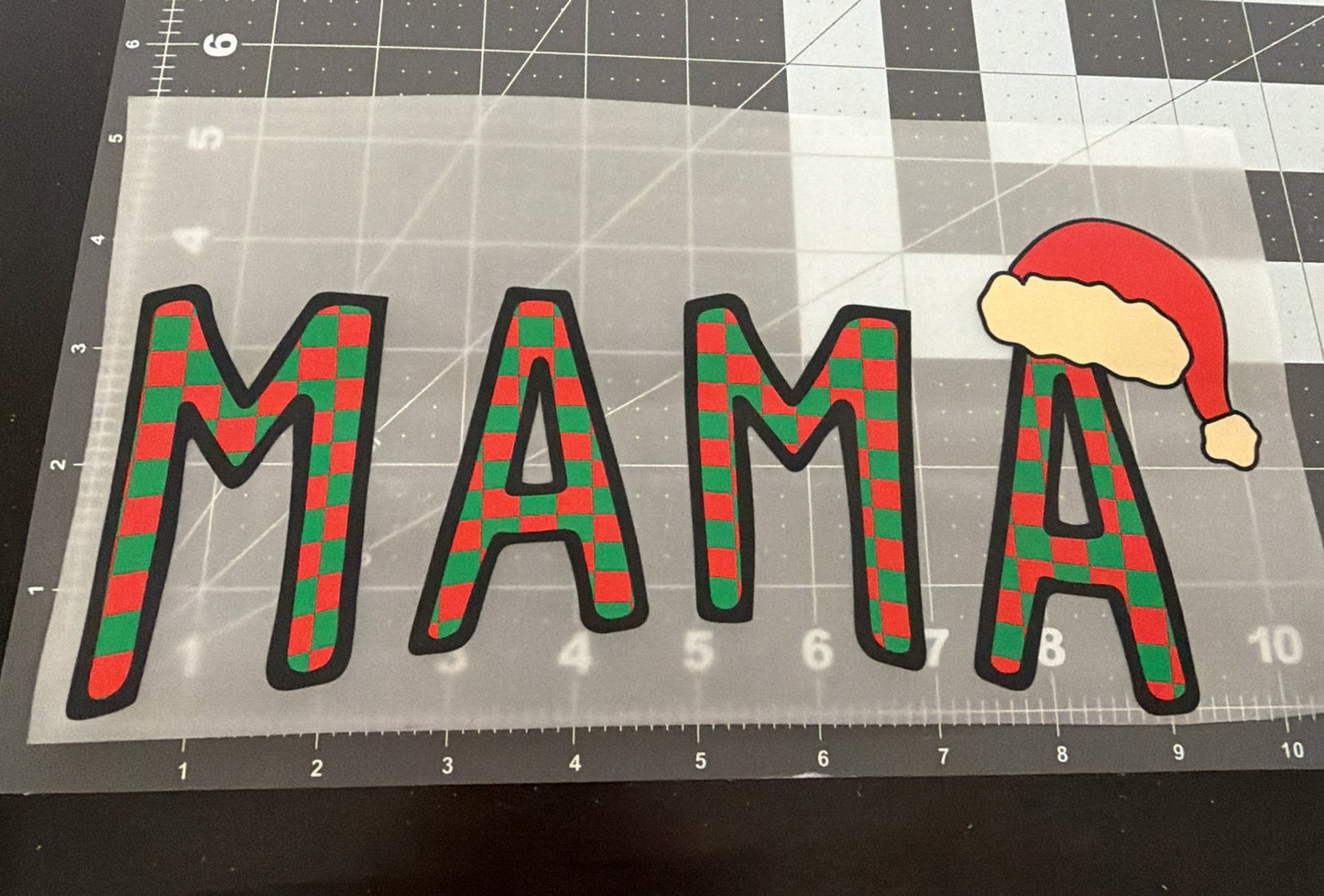 Mama (Santa Hat) | Adult Size | DTF Transfer | Ready To Ship