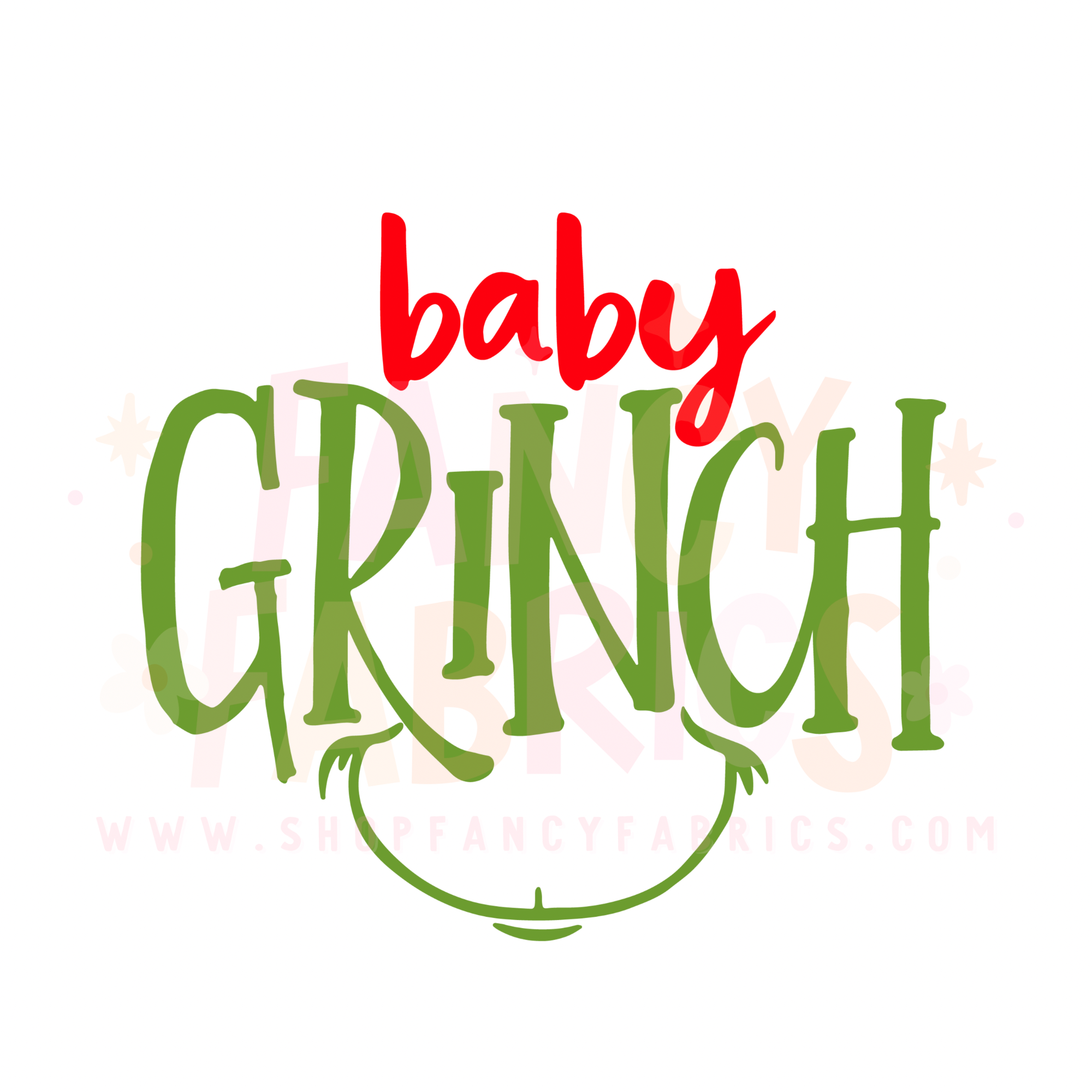 Baby Grinch | Child Size | DTF Transfer