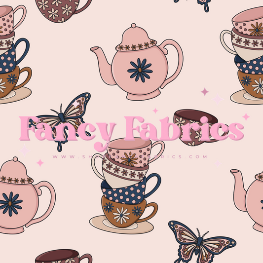Lauren Liza Designs | Teacups | PREORDER | By The Yard