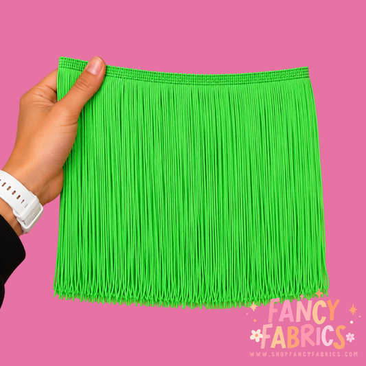Neon Green | Fringe | By The Yard