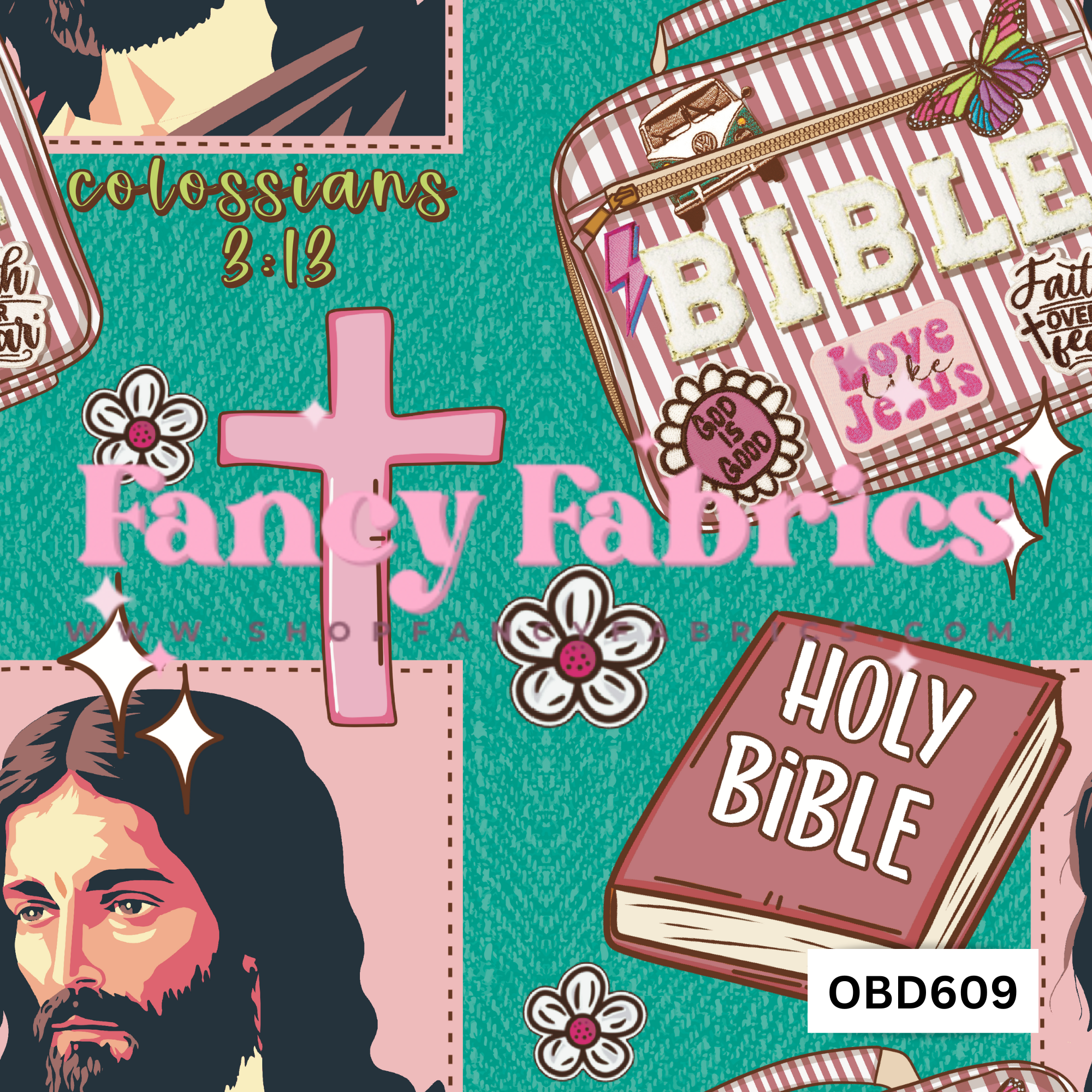 OBD609 | PREORDER | Fabric By The Yard