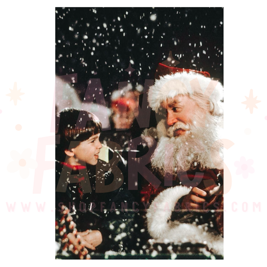 Santa Clause Sleigh | Child Size | DTF Transfer