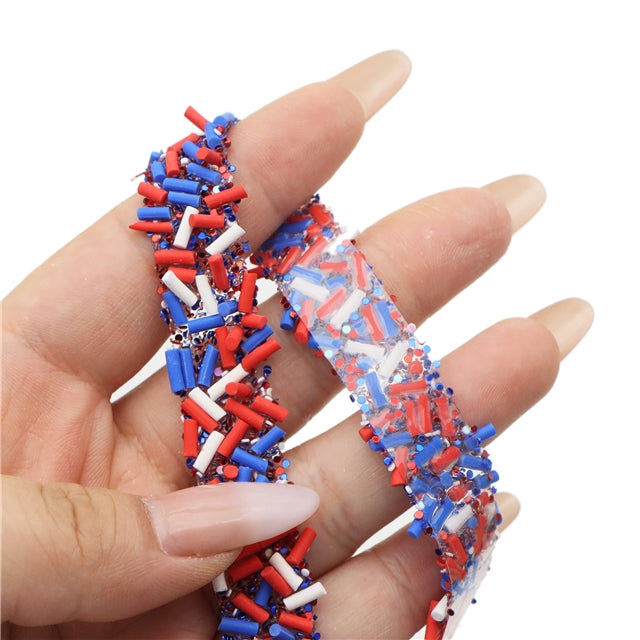 RWB Sprinkles | Adhesive Tape | Sold By The Yard