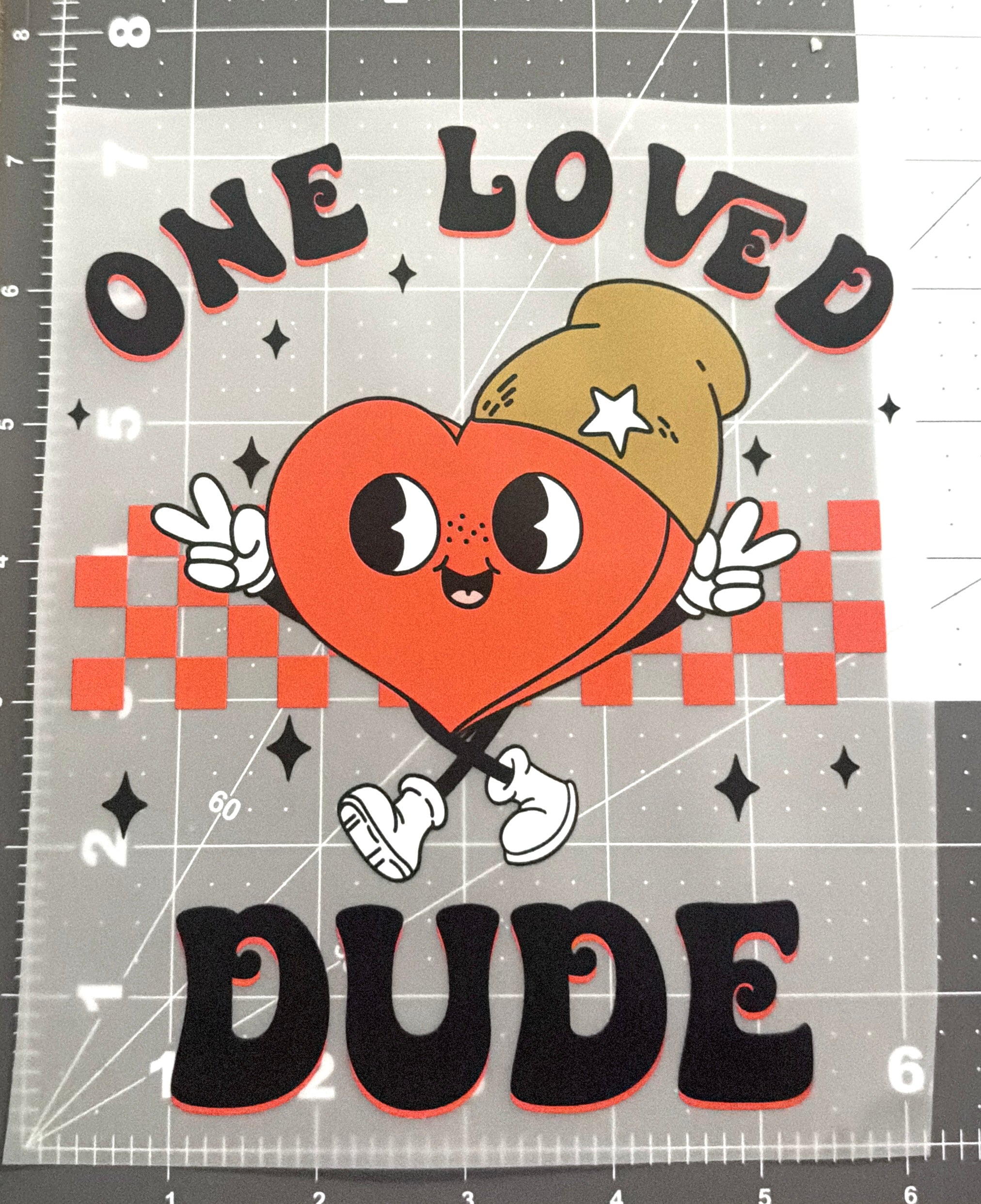One Loved Dude  | Child Size | DTF Transfer