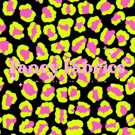 Neon Leopard 7 | PREORDER | By The Yard