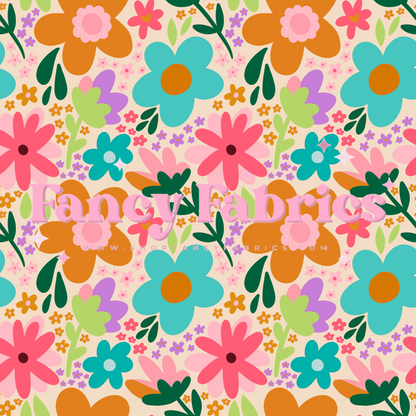 Spring Flowers | PREORDER | By The Yard