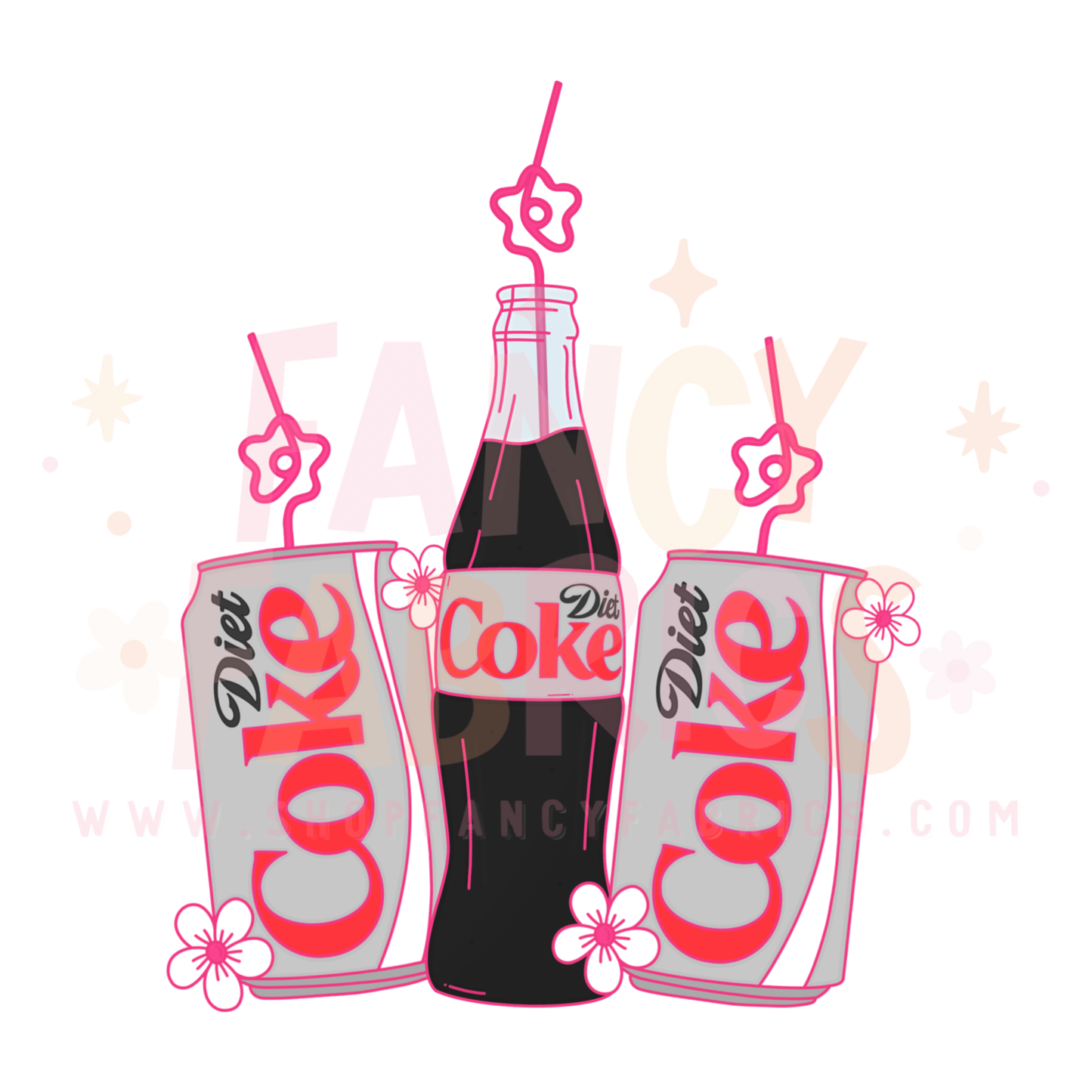 Diet Soda | Adult Size | DTF Transfer | Ready To Ship