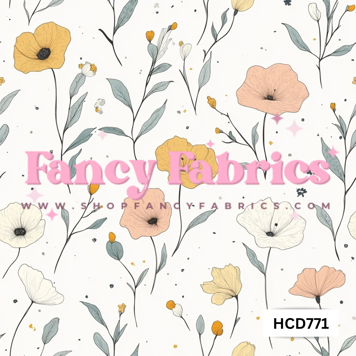 HCD771 | PREORDER | Fabric By The Yard