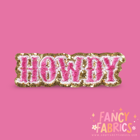 Howdy | Iron On Patch