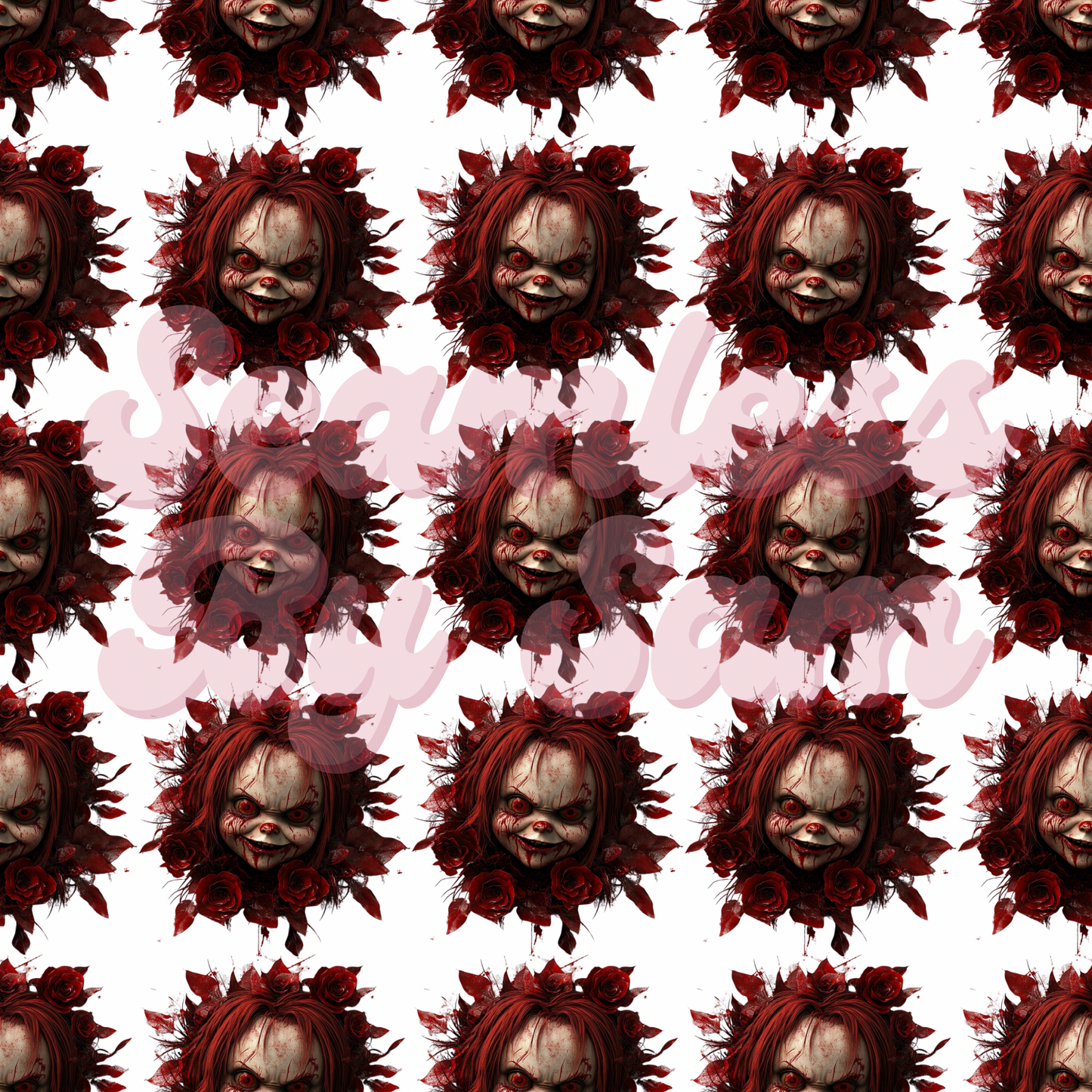 Chucky Floral | Seamless File | Digital Download